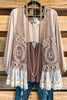 AHB EXCLUSIVE:  Only The Young Vest - Mocha -100% COTTON