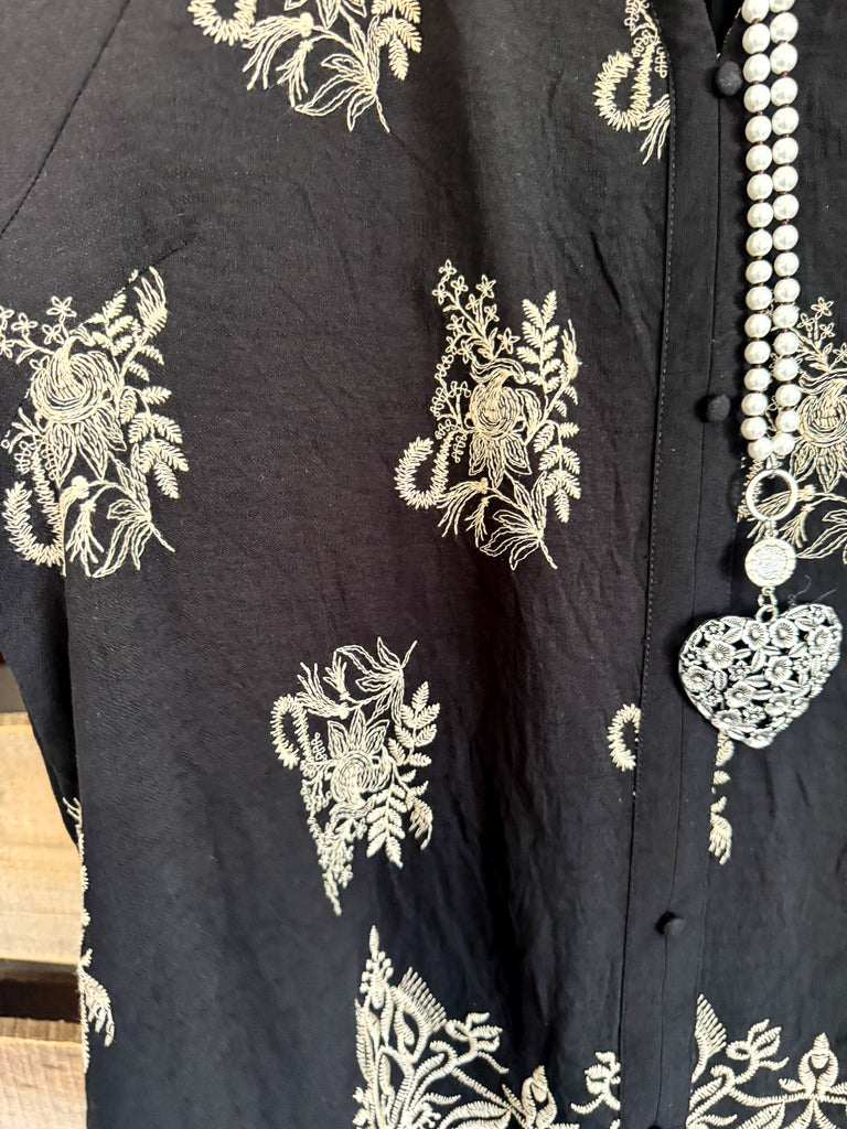 Endless Days Blouse - Black