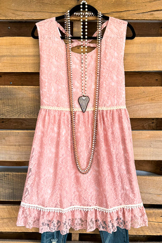 Consider Me In Love Dress - Rust