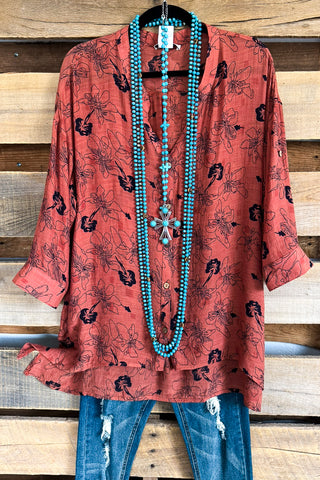 AHB EXCLUSIVE: Embrace The Joy Kimono/Duster - TP/TURQUOISE