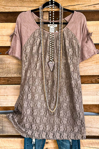 Lost In You Tunic - Grey