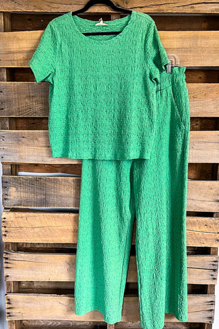 Love You Inside Out Top - Green - SALE