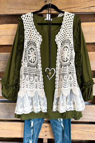 AHB EXCLUSIVE: See My Soul Vest - Natural (Vest Only)