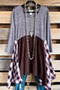 Something A Little Extra Tunic/Dress - Multi Brown - SALE