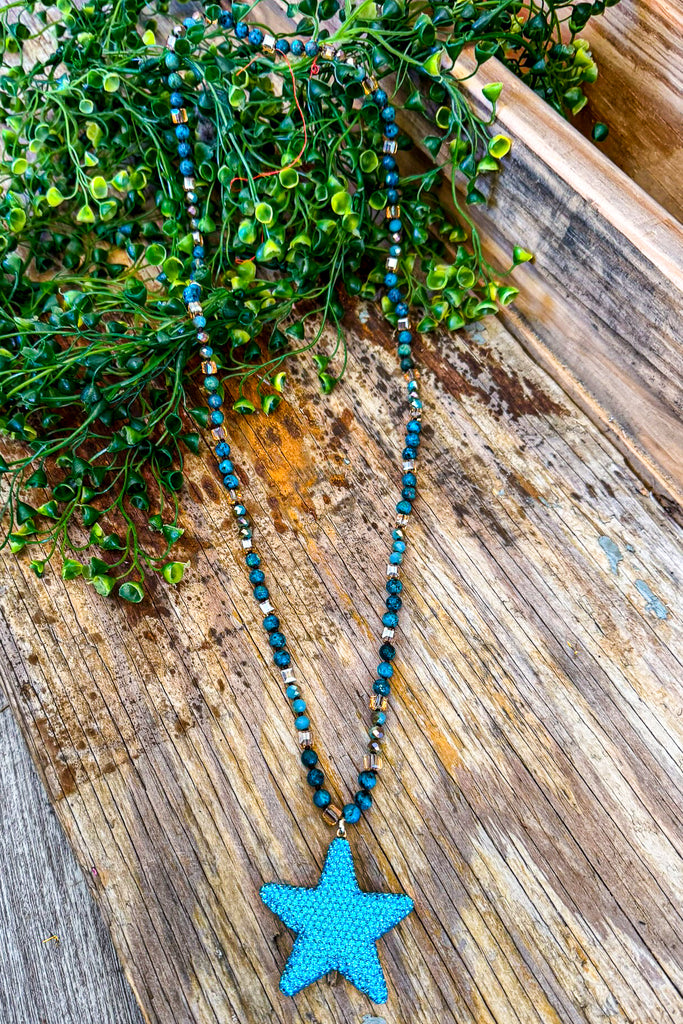 A Start Is Born Necklace - Blue