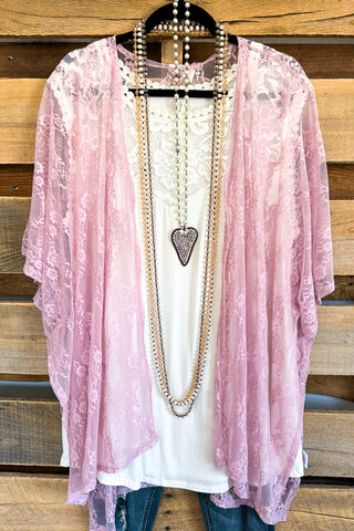 Savannah Boho Kimono - Purple