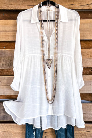 For The Sake Of Love Dress - White - SALE