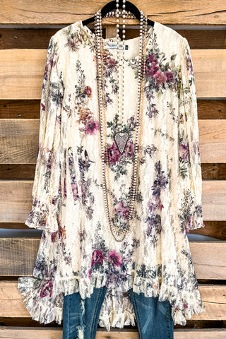 Polished Romance Cardigan - Mauve