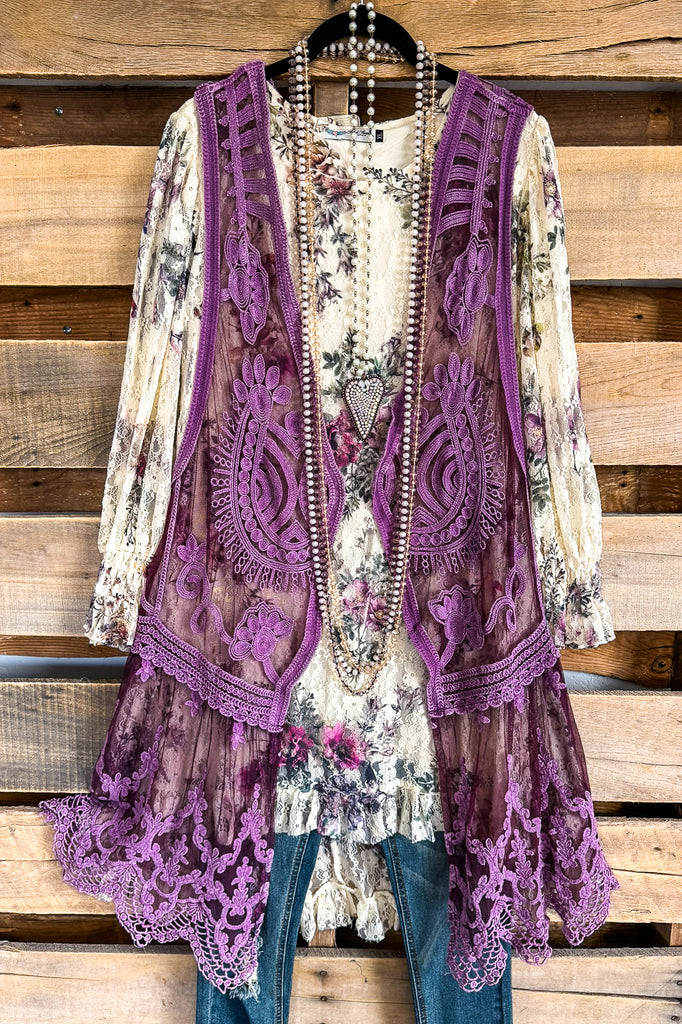 AHB EXCLUSIVE: See My Soul Vest - Plum