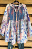 Charming Dedication Tunic - Dusty Blue - SALE