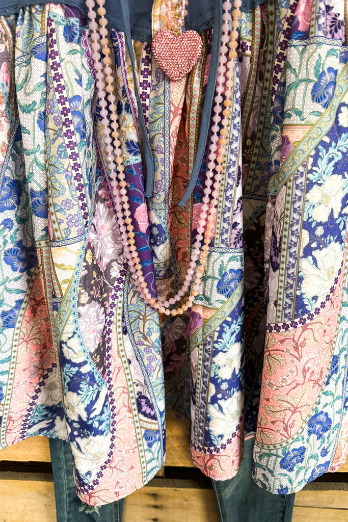 Charming Dedication Tunic - Dusty Blue - SALE