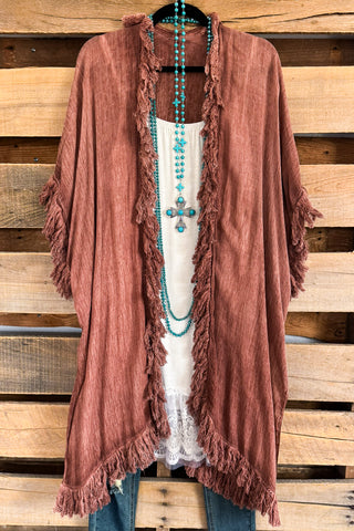 Trusting The Details Poncho - Black/Gold