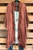 Sun Bleached Kimono - Roseclay- 100% COTTON