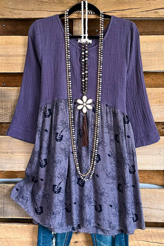 AHB EXCLUSIVE: Best of The Seasons Dress - BG/Navy