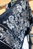 The Latest Edition Burnout Velvet Kimono - Black