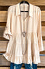 The Look Of Success Tunic - Beige - SALE
