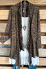 Warm And Tender Cardigan - Coco - SALE