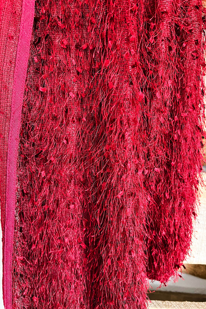 AHB EXCLUSIVE: When In Love Cardigan - Burgundy - SALE