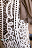 AHB EXCLUSIVE: Laced In Love Crochet Vest - Beige -100% COTTON