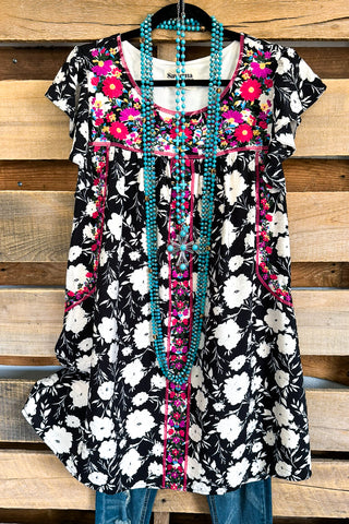 Classic Cold Shoulder Dress - Navy