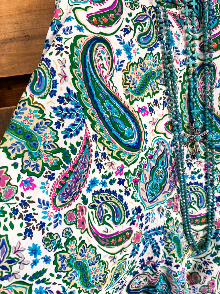 Radiant Mirage Tunic - Green