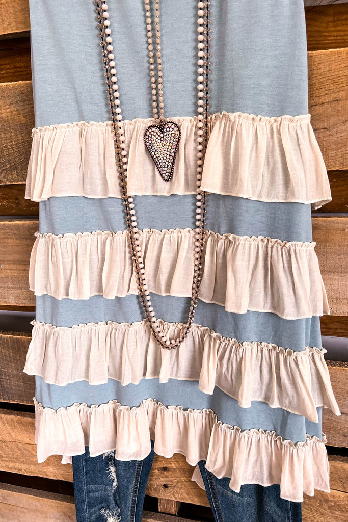 Remarkable Days Dress - Pale Blue - SALE