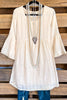 Make Your Own Melody Dress - Beige - 100% COTTON