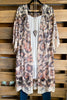 AHB EXCLUSIVE: More Than Just a Friend Lace Kimono - Leopard