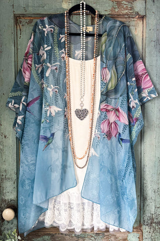 Impressively Sweet Tunic - Blue
