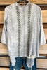 A Touch of Sophistication Kimono - Grey - SALE