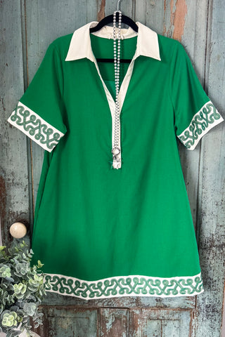 Impressively Sweet Tunic - Blue