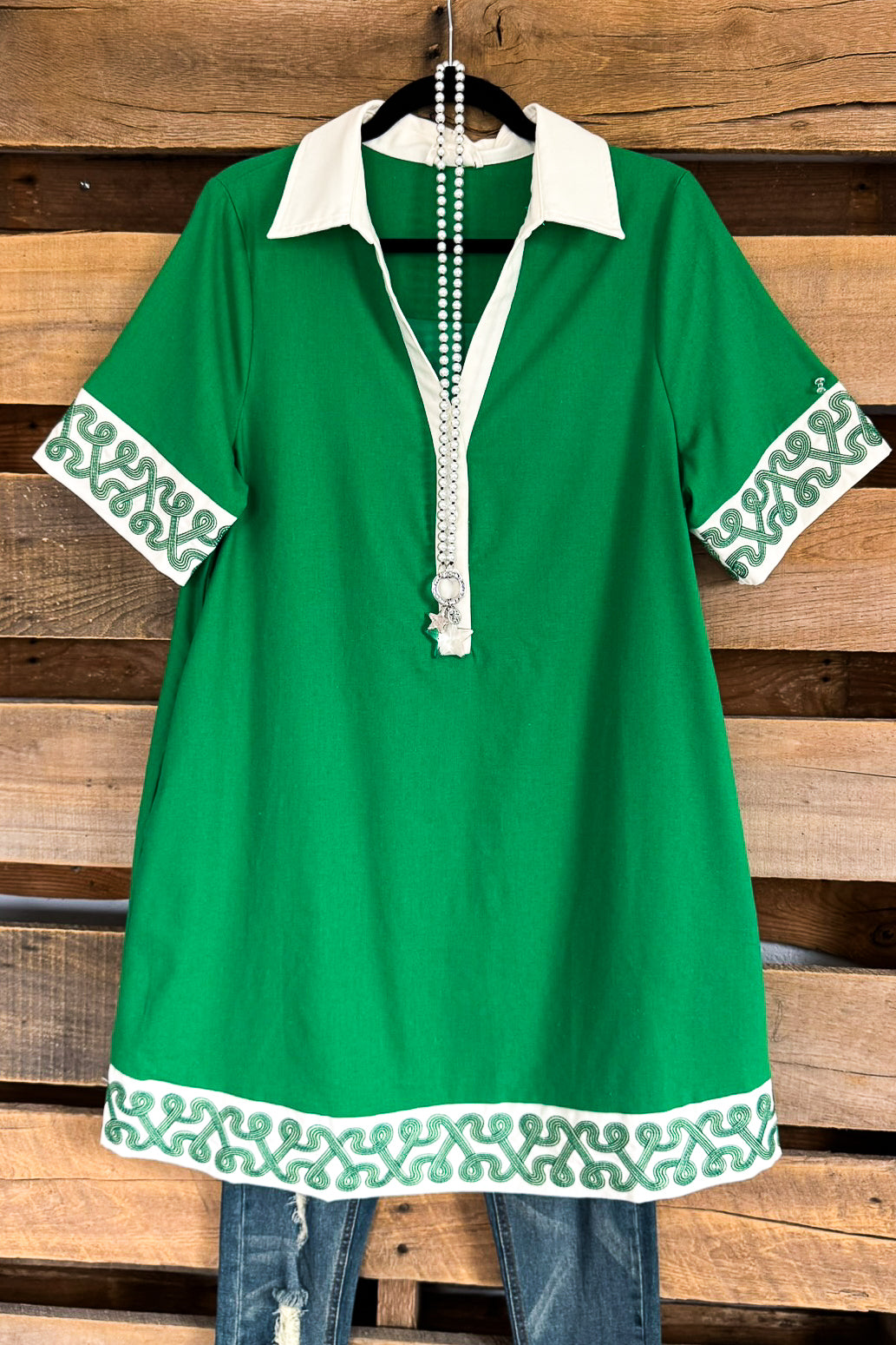 Looking Impressed Dress - Green