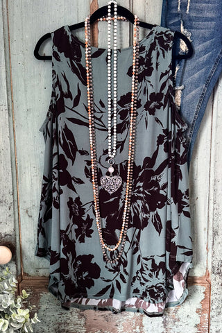 Impressively Sweet Tunic - Blue