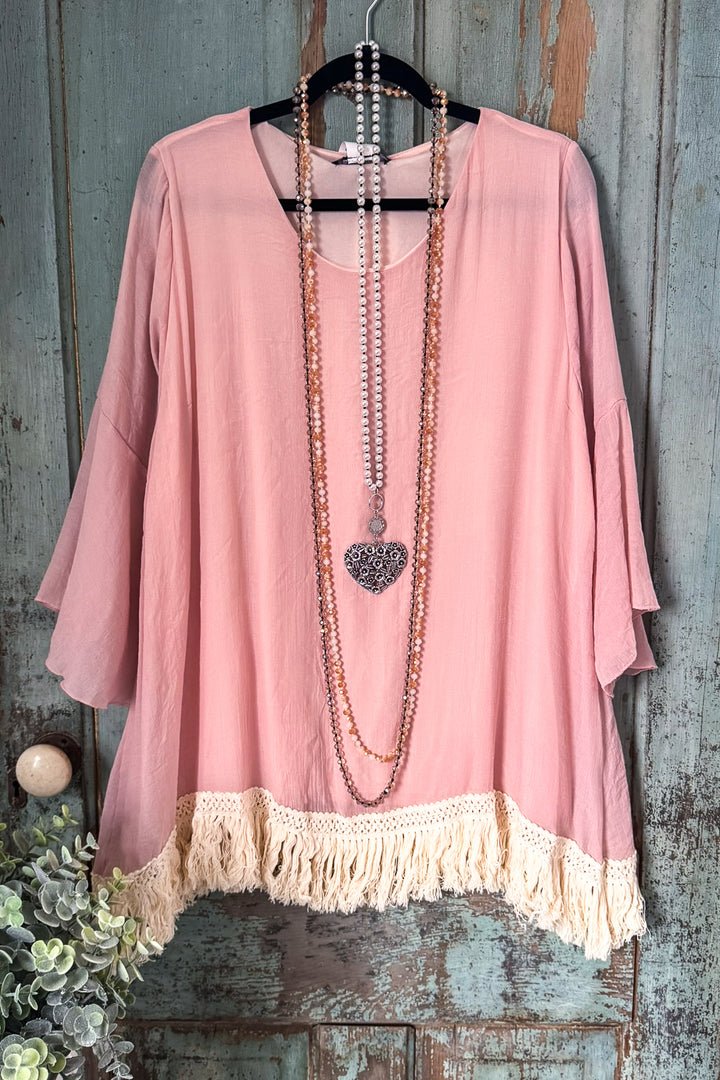 Showing Out Tunic - Pink