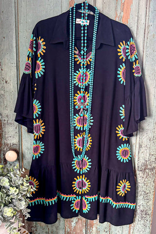 Impressively Sweet Tunic - Blue