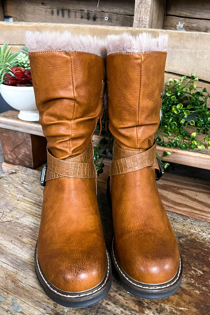 Chasing You Boots - Cognac