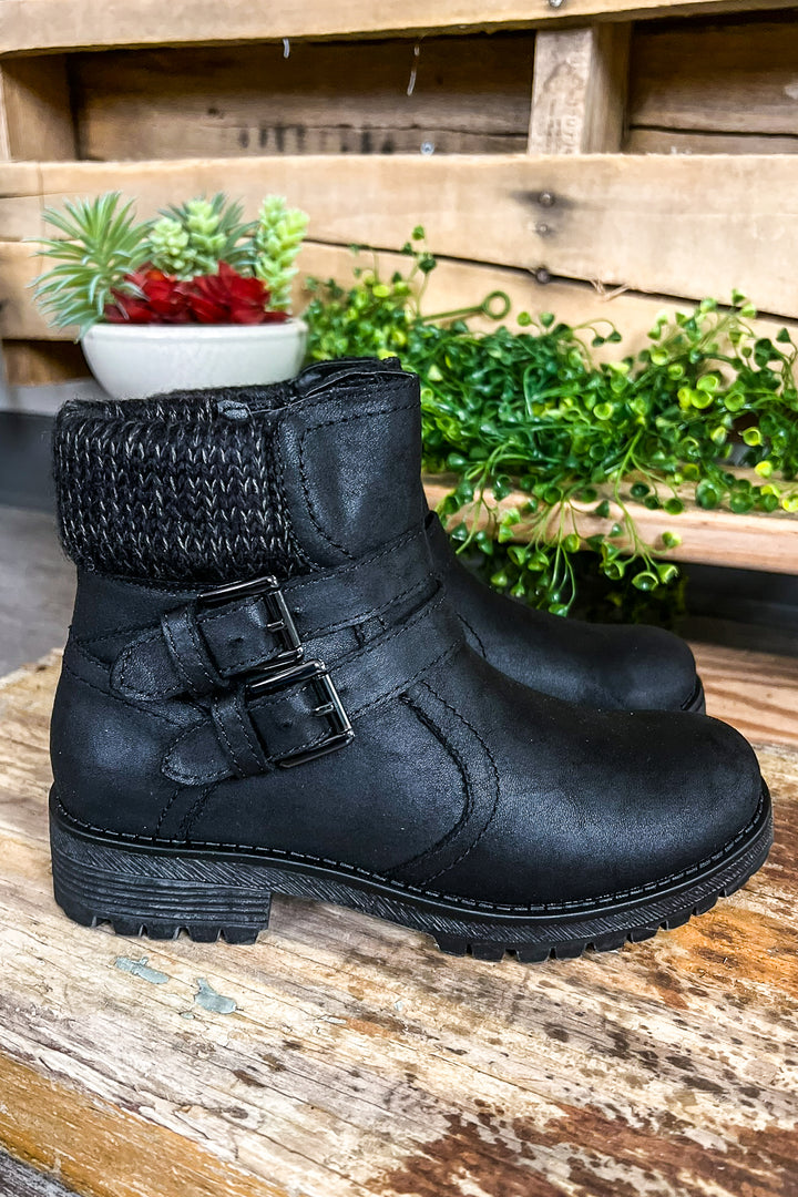 Keeping Up Booties - Black - (SIZE 6.5-8) SALE