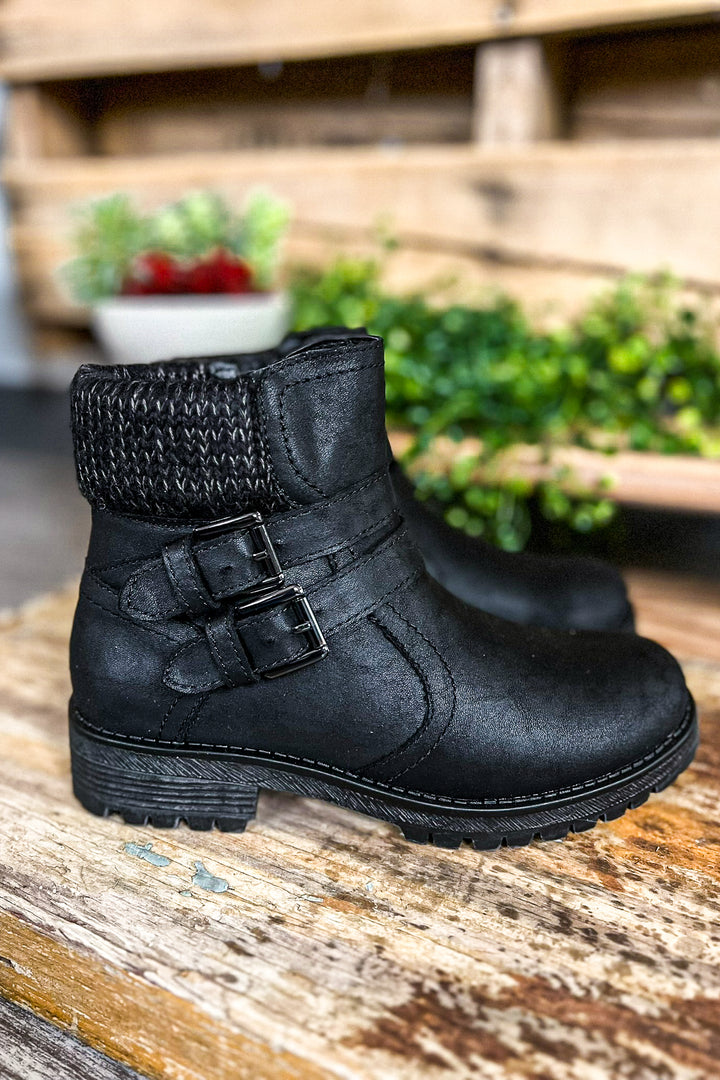 Keeping Up Booties - Black - (SIZE 6.5-8) SALE