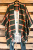 Chasing Seasons Poncho - Green