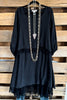 Sweetest Soul Maxi Dress  - Black