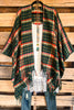 Chasing Seasons Poncho - Green