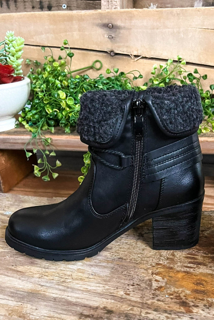 Doja Step Bootie - Black