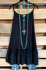 Simple Accent Layering Slip/Extender - Black