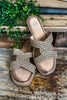 Escorted By Opportunity Sandals - Bronze