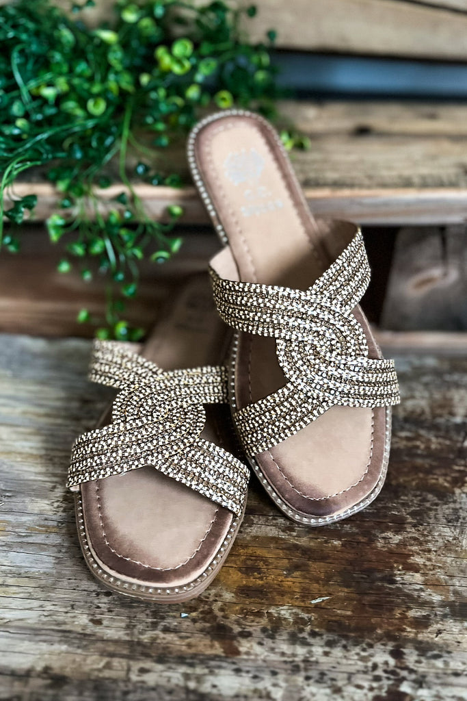 Escorted By Opportunity Sandals - Bronze