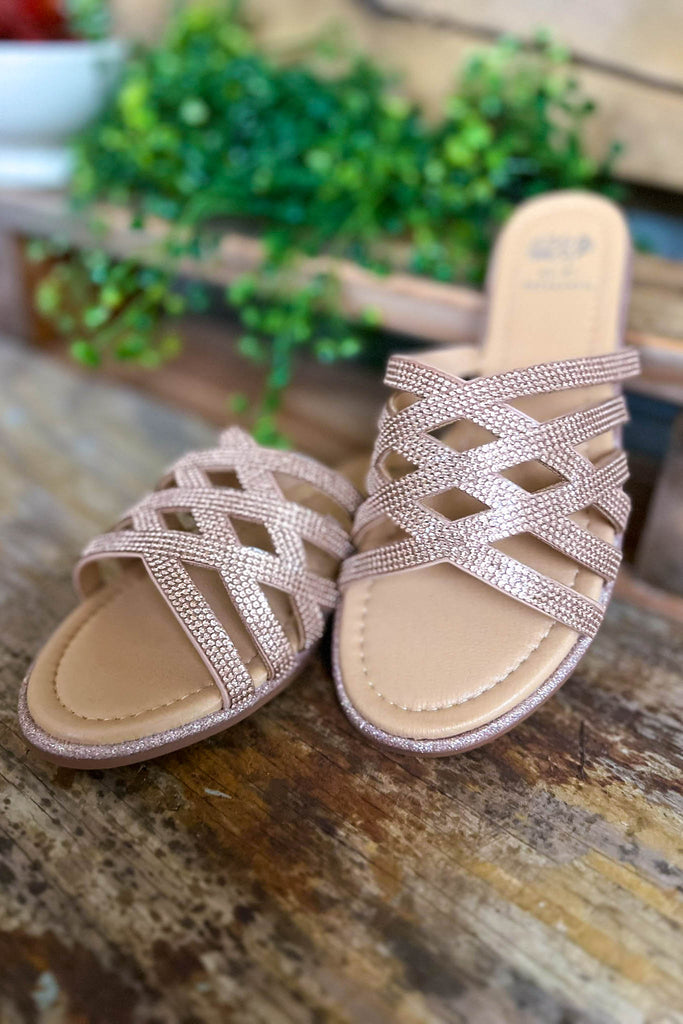 Rosewood Victor Sandals - Rose Gold