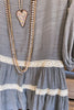 One Beautiful Moment Dress - Grey - SALE