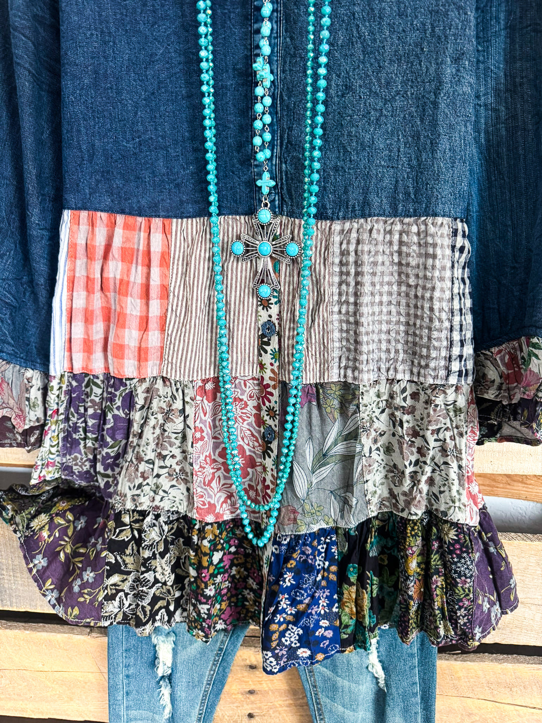 Just My Style Tunic -  Vintage - 100% Cotton