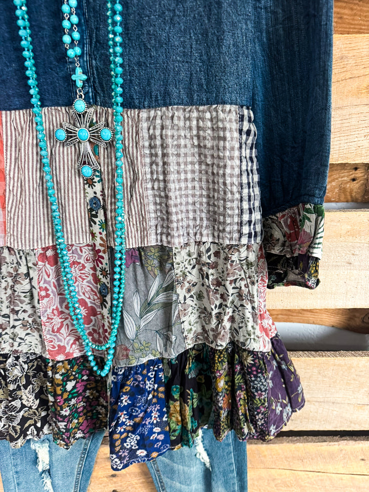 Just My Style Tunic -  Vintage - 100% Cotton