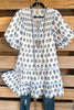 All In Admiration Dress - Off White -100% COTTON - SALE